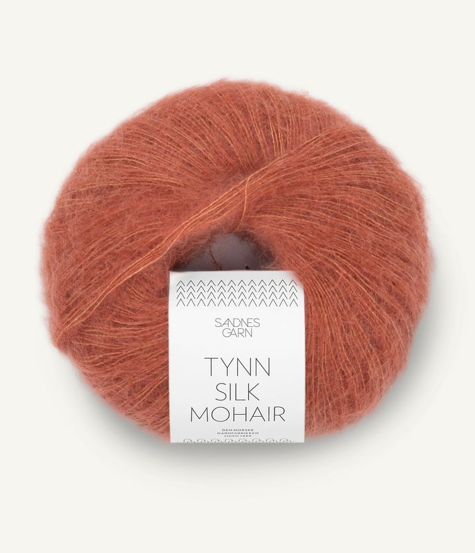 Tynn Silk Mohair 3535 Light Copper Brown